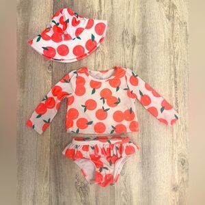 GAP Kids Swim Set - orange and White